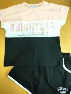 しまむら ガールズ Tシャツ＆ショートパンツ 2点セット 150センチ