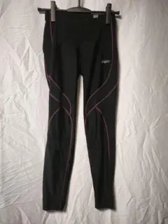 asics 機能性ランニングタイツ レギンス スパッツ 黒 レディース Lのサムネイル