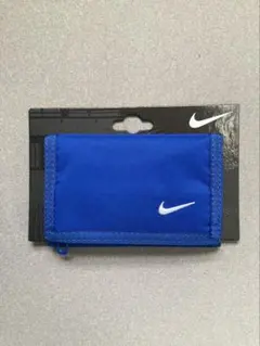 「美品」Nike 青 ナイロン 財布