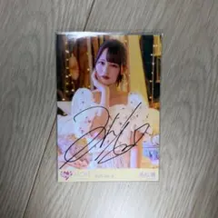 ＝LOVE 髙松瞳 ナツマトペMV衣装 直筆生写真 チュウ