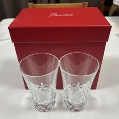 【新品未使用】Baccarat バカラ　クリスタルグラス 2個セット