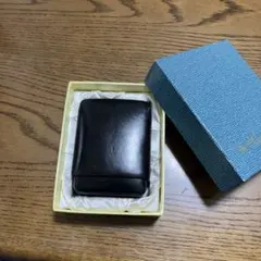 新品】傳濱野 ハマノ コードバン カードケース 名刺入れ ブラック