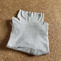 グレー タートルネック 長袖カットソー 110cm