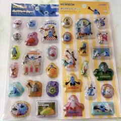 正規品　ポップデコパーティーわたあめカプセルシール　スンスン　2枚セット