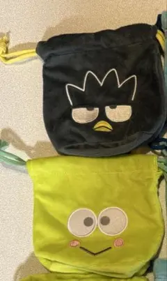 hi様専用☆サンリオ はぴだんぶい ふわふわフェイス巾着