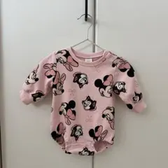 futafuta ミニーちゃん　ロンパース、スウェット、ロンT