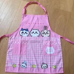 ちいかわ　エプロン 110サイズ ピンク