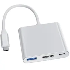 USBTypeC HDMIアダプタ(HDMI+USB 3.0+タイプC )