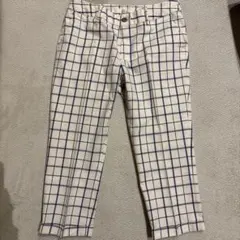 ikka クロップドパンツ テーパード 7分丈のサムネイル