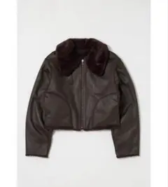 【未使用】moussy レザージャケット フェイクレザージャケット｜WOMEN｜250HAF30-065H｜AZUL BY