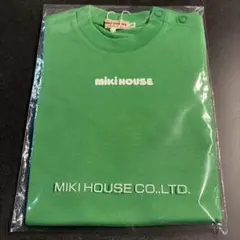 ミキハウス　80cm 半袖　Tシャツ　グリーン　新品未使用のサムネイル