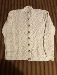 【希少】　 アランニット　フィッシャーマンセーター