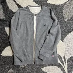 & CLOUD ジップアップ スウェット グレー Lサイズ