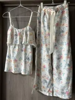 コクーニスト　ルームウェア　花柄