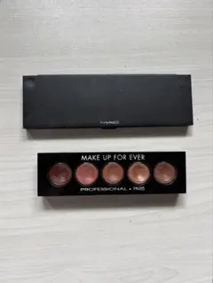 MAC & MAKE UP FOR EVER リップパレット2点あとめ売りのサムネイル