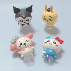 ちいかわ×サンリオキャラクターズ なりきりフィギュア うさぎ ハチワレ モモンガ