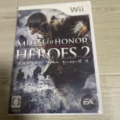 MEDAL OF HONOR HEROES 2 wii メダル　オブ　オナー　2