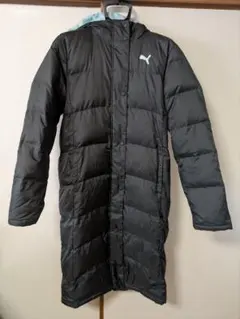 Puma プーマ　ダウンロングベンチコート フード付きM ＊美品