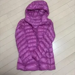 UNIQLO 울트라 라이트 다운 후드 핑크 사이즈 L