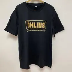 Öhlins ロゴ Tシャツ XL ブラック