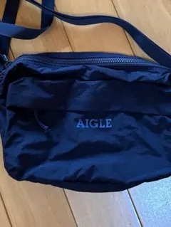 AIGLE ネイビー ショルダーバッグのサムネイル