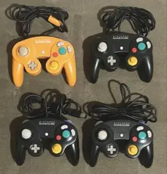 ゲームキューブコントローラー 4個セット【動作未確認】