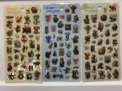 イタリアンブレインロッド　立体シール３枚