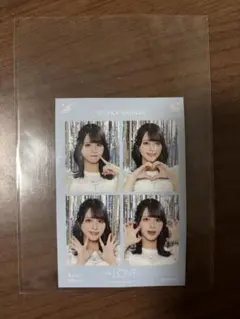 ＝LOVE 佐々木舞香　4カットフォトカード