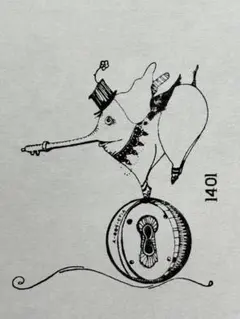 SALE!! スタンプ スチームパンク サーカス ぞうさん US製