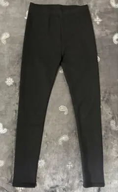 ブラック裏起毛スパッツ M〜Lサイズ