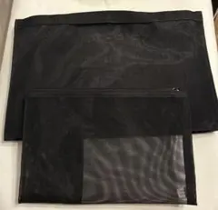 無印良品 ナイロンメッシュ バッグインバッグ ポーチ セット