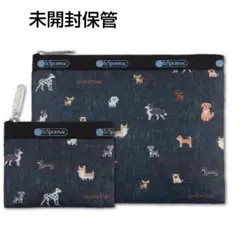 BAILAバイラ4月号付録レスポートサックワンコ柄ポーチセット