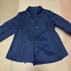 ブルーレーベル ネイビー ショートトレンチコート