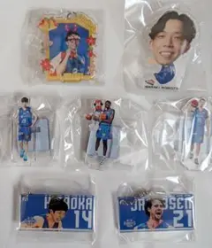 【7点おまとめ】 茨城ロボッツ ガチャアクリルスタンド キーホルダー グッズ