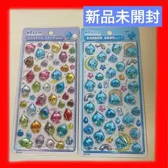 【新品未使用】しずくちゃん　シール　ドロップシール　ボンボンドロップ　2種セット