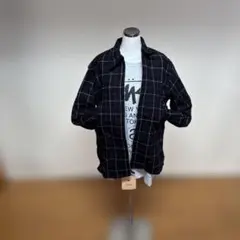 ヒピハパタータンチェック柄長袖シャツジャケット