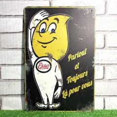 311番】エッソボーイEssoBoy アドバタイジング アメリカ雑貨 ブリキ看板