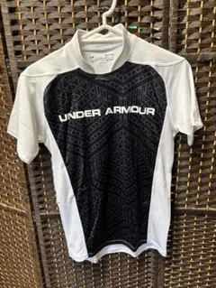 UNDER ARMOUR HeatGear Tシャツ SM 黒/白