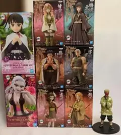 鬼滅の刃 フィギュア 9点 セット 絆ノ装 セピアカラー 他