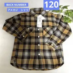 新品　BACK NUMBER Right-onアメカジチェックシャツ　トップス