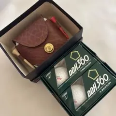 イタリア製SIR RONDO'S ゴルフボールケースDUNLOPゴルフボールのサムネイル