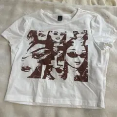 shein グラフィックプリント Tシャツ M