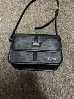 glitter レザーバッグ - メルカリ