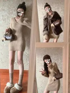 春夏向き！シンプルミニワンピース女子会デートOK