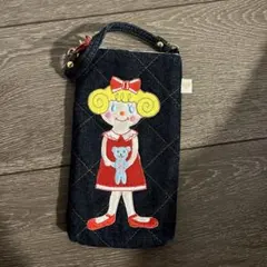 Curly Collection デニムポーチ ストラップ付きのサムネイル