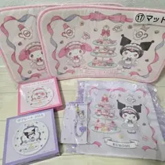 サンリオ あたりくじ マイメロディ クロミ プレート フリル付きトート チャーム