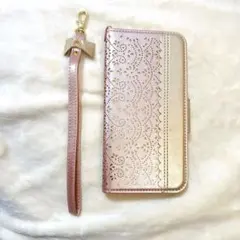 ❤️匿名配送❣️ iPhone 14 Pro Max 手帳型ケース ピンク リボン