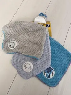 11匹のねこループ付きタオル 3枚セット