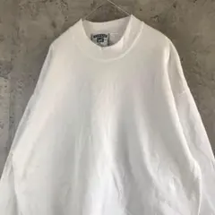 A3361古着　スウェット　ホワイト　無地　90s Y2K