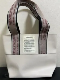 THEATRE PRODUCTS トートバッグ ホワイト A4サイズ対応のサムネイル